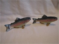 5" Vtg Trout Salt & Pepper A couple of very tiny