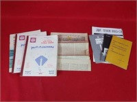 Vintage Ephemera and Civil War Paperwork