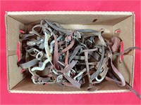 Large Box of Horse Bits and Harnesses