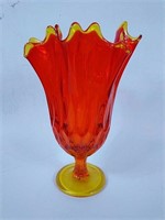Fenton Amberina Vase