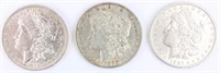 Coin 3 Morgan Silver Dollars 1897-O, 1896-O & 79-O
