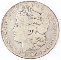 Coin 1878-CC  Morgan Silver Dollar in Good, Key!