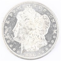 Coin 1880-S Morgan Silver Dollar BU. DMPL