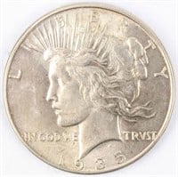 Coin 1935  Peace Silver Dollar Uncirculated.