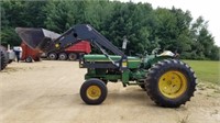 John Deere 2030 Diesel Tractor w/Loader