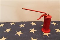 Vintage Oil Can - Red