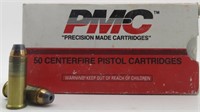 50Rds PMC 44 REM. MAG. 240gr. Pistol Cartridges
