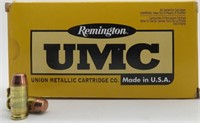 50Rds Remington UMC 40 S&W 180Gr. Cartridges