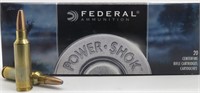 20Rds FEDERAL 300 WIN 180gr Rifle Cartridges