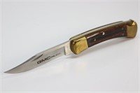 GMC Truck Folding Pocket Knife w/ BUCK Sheath
