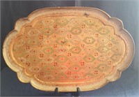 Hand Painted Wood Tray