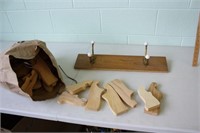 Wood Cut Outs & Coat Rack
