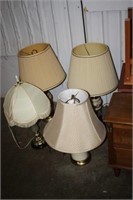4 Table Lamps