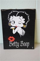Betty Boop Tin Sign 12.5 x 16