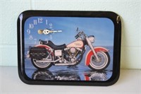Working Harley Davidson Clock 8.5 x 11.5