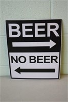 Beer Tin Sign 12 x 15