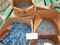 ROOFING NAILS, GALVANISED NAILS,-6 BOXES