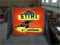 Working Double sided STIHL Lighted Sign