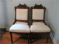 2 Victorian Parlor chairs