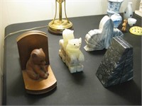 4 sets of book ends