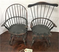 WOODEN DOLL CHAIRS