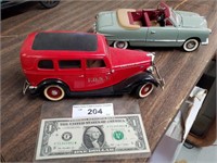 1/18 scale Die cast cars