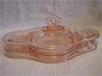 1926 Cambridge Depression Glass Baroque Vanity