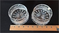 (2) Waterford Candy Dishes