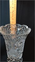 (2) Crystal Vases