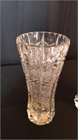 (2) Crystal Vases