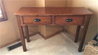 Sofa Table with 2 Drawers