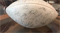 Autographed 1998 Chiefs Football