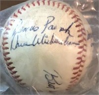 Autographed Royals Baseball