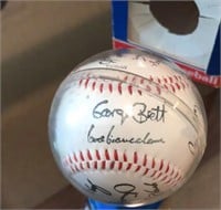 Autographed Royals Baseball