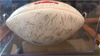 Autographed 1998 Chiefs Football