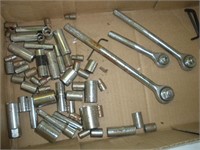 Misc Socket & Wrenches 1 Lot