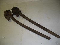 (2) 36 Inch Pipe Wrenches 1 Lot