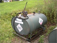 Gasoline Tank w/ Hand Pump-27 x 44 x 60 Inch