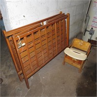 Vintage Crib Parts & Potty