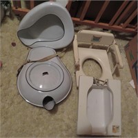 Vintage Potty Chair & Bed pans