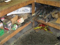 Contents under Bench 1 Lot