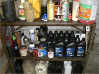 Oil & Contents on Shelf 1 Lot