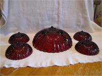 Anchor Hocking Oyster & Pearl Berry Bowl Set