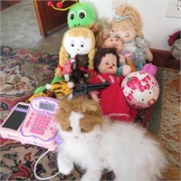 FurReal Cat & Asst Dolls & Toys
