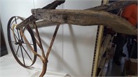 Antique Wood and Metal Plow