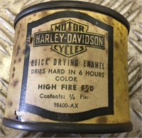 Tin of Harley Paint - High Fire Red