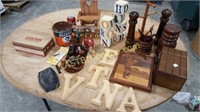 Wooden Pipe Holder, Pipes, Pouch &  more
