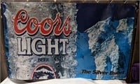 Coors Light Silver Bullet Banner