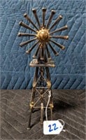 Small Decorative Tabletop Windmill