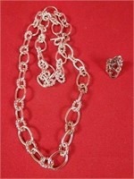 Costume Jewelry Necklace & Bracelet